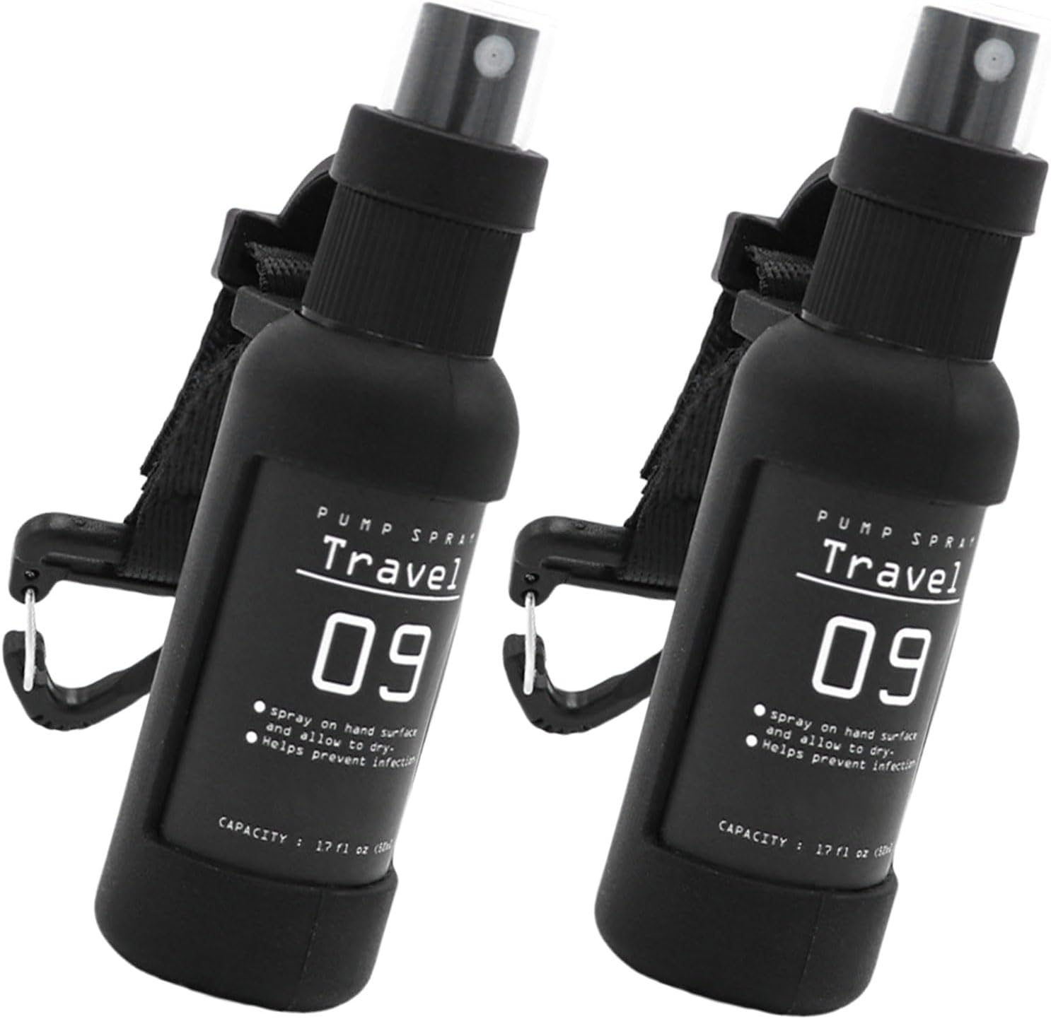 2 Pcs Travel Portable Small Cosmetic Bottles Moisturizing Plastmer Spray Bottles for Camping and Hiking Convenience image number 5