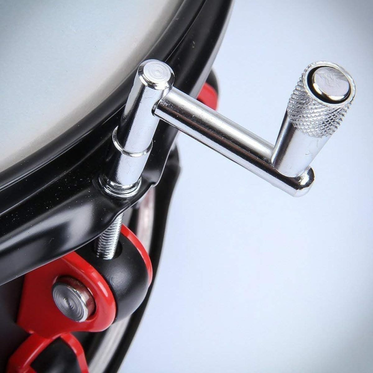 Drum Keys,Tuoyi 3 Packs Universal Drum Key Tuner,Chrome-Plated Steel Drum Tuning Key with Continuous Standard Motion Speed Key image number 2
