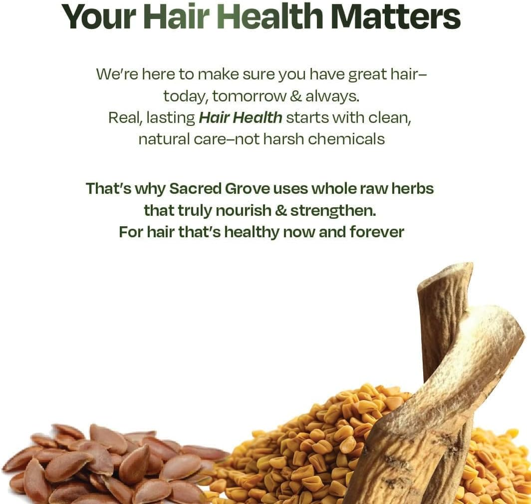 MANTRAMART Herbal Shampoo with Marshmallow Root &ndash; Natural, Sulphate-Free Shampoo for Smooth, Frizz-Free Hair &ndash; Gentle Daily Care for Dry & Damaged Hair &ndash; Unisex, 250Ml image number 1