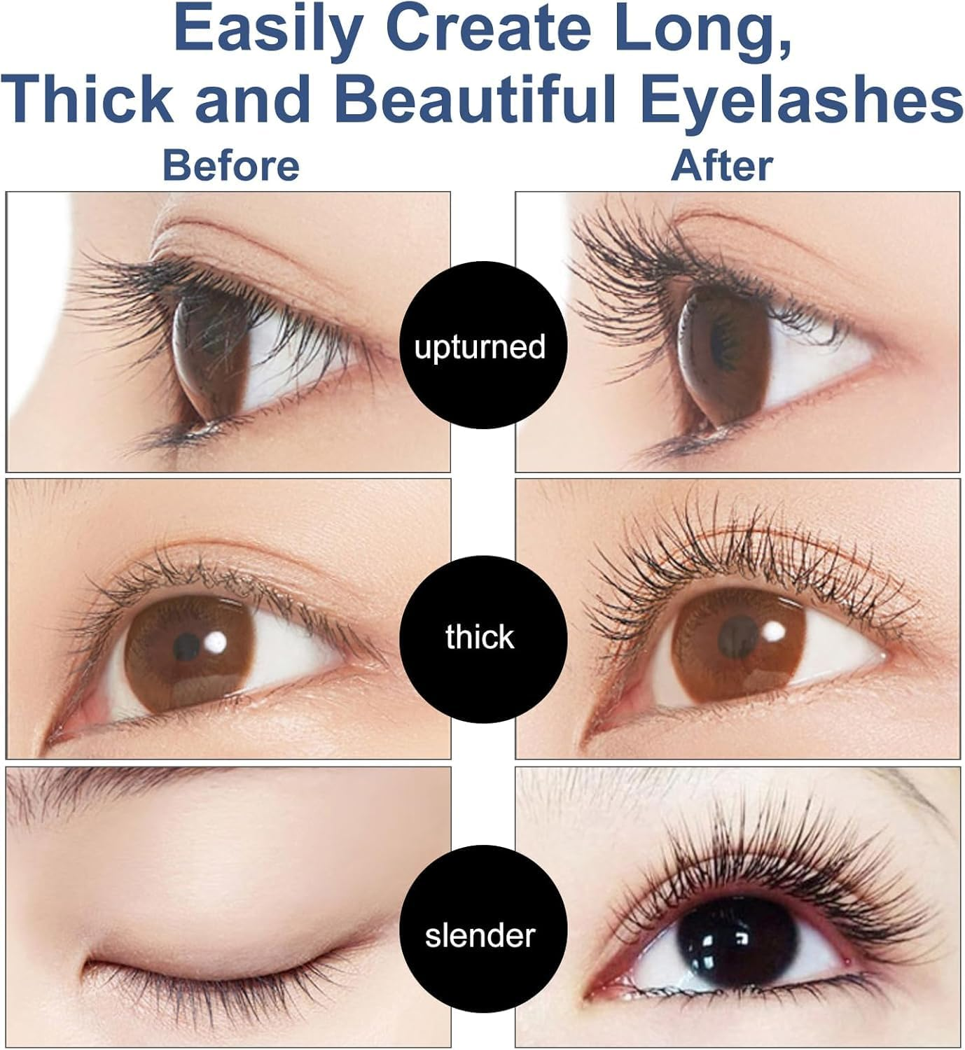 OBEST Heated Eyelash Curler, Electric Eyelash Curler, 8 Seconds Fast Heating with 4 Temperature Modes, Eye Lash Curler, Heated USB, LED Display,Heated for All Eyelashes image number 2