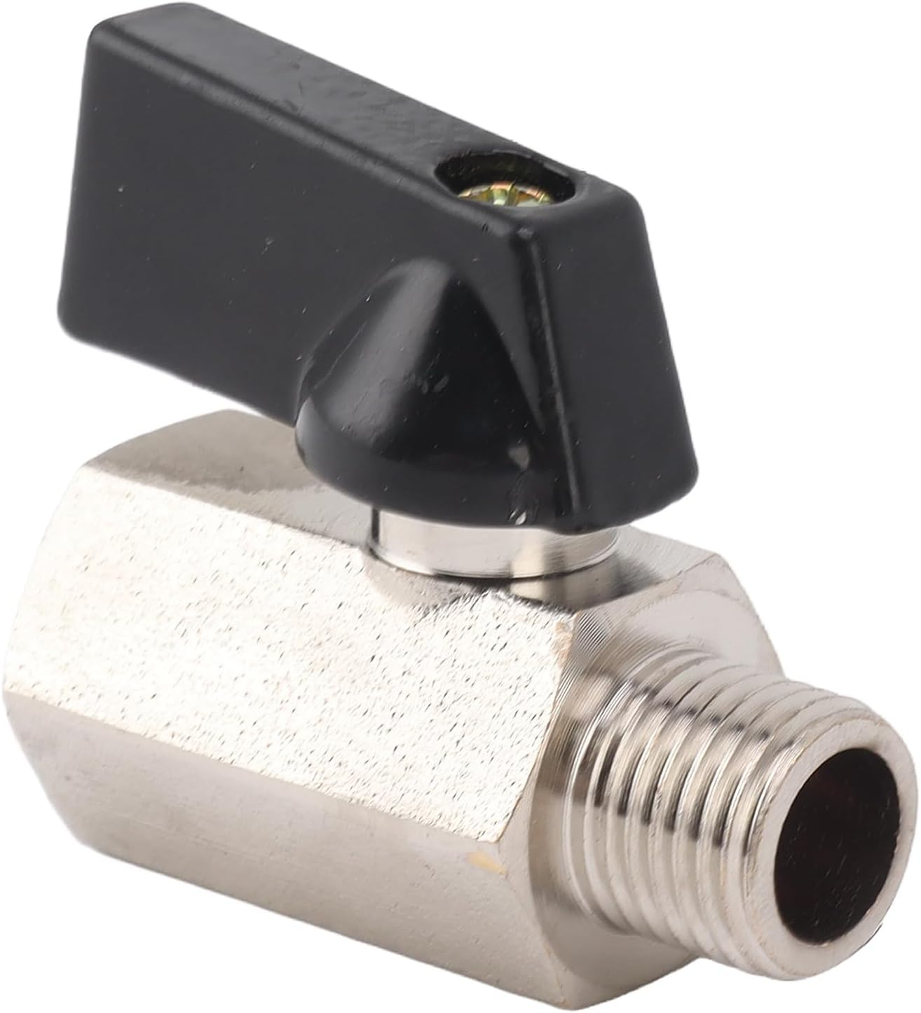 Brass Thicken Gas Ball Valve High Pressure Male Female Thread Tap Water Household Safety (1/4) image number 3