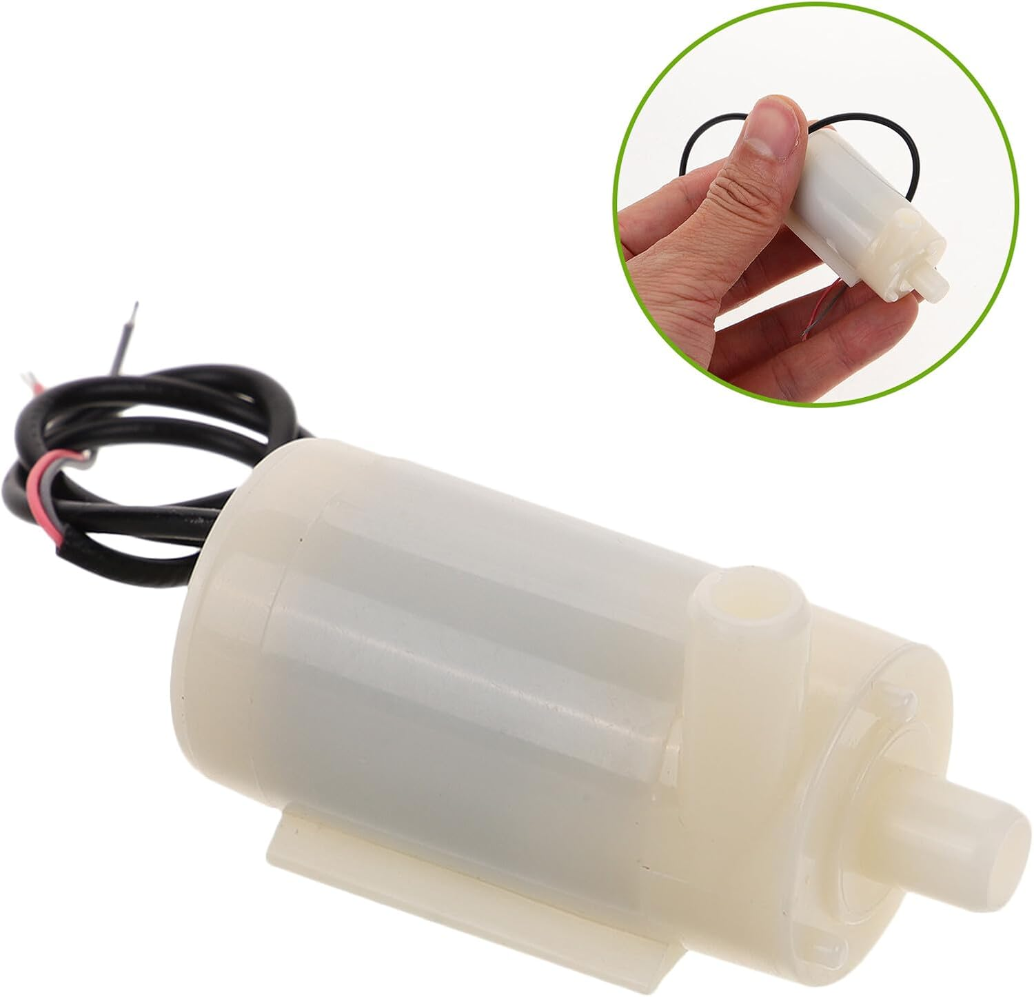 Anneome USB Mini Submersible Water Pump 3V-5V Low Voltage Micro Aquarium Pond Fountain Pump 1M Cable and 25Cm Dual-Use Line for Fish Tank and Outdoor Fountain image number 5