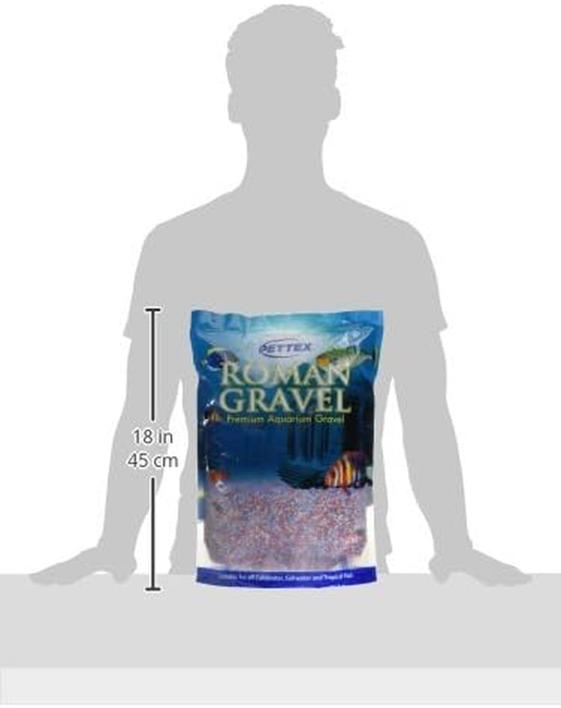 Pettex Roman Gravel Aquatic Roman Gravel, 2 Kg, Tri-Colour Blend