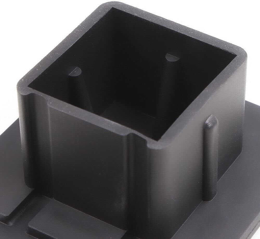 Rubber Tow Bar Cover Receivers Durable Car Trailer Hitch Plug Tube Cap Protector