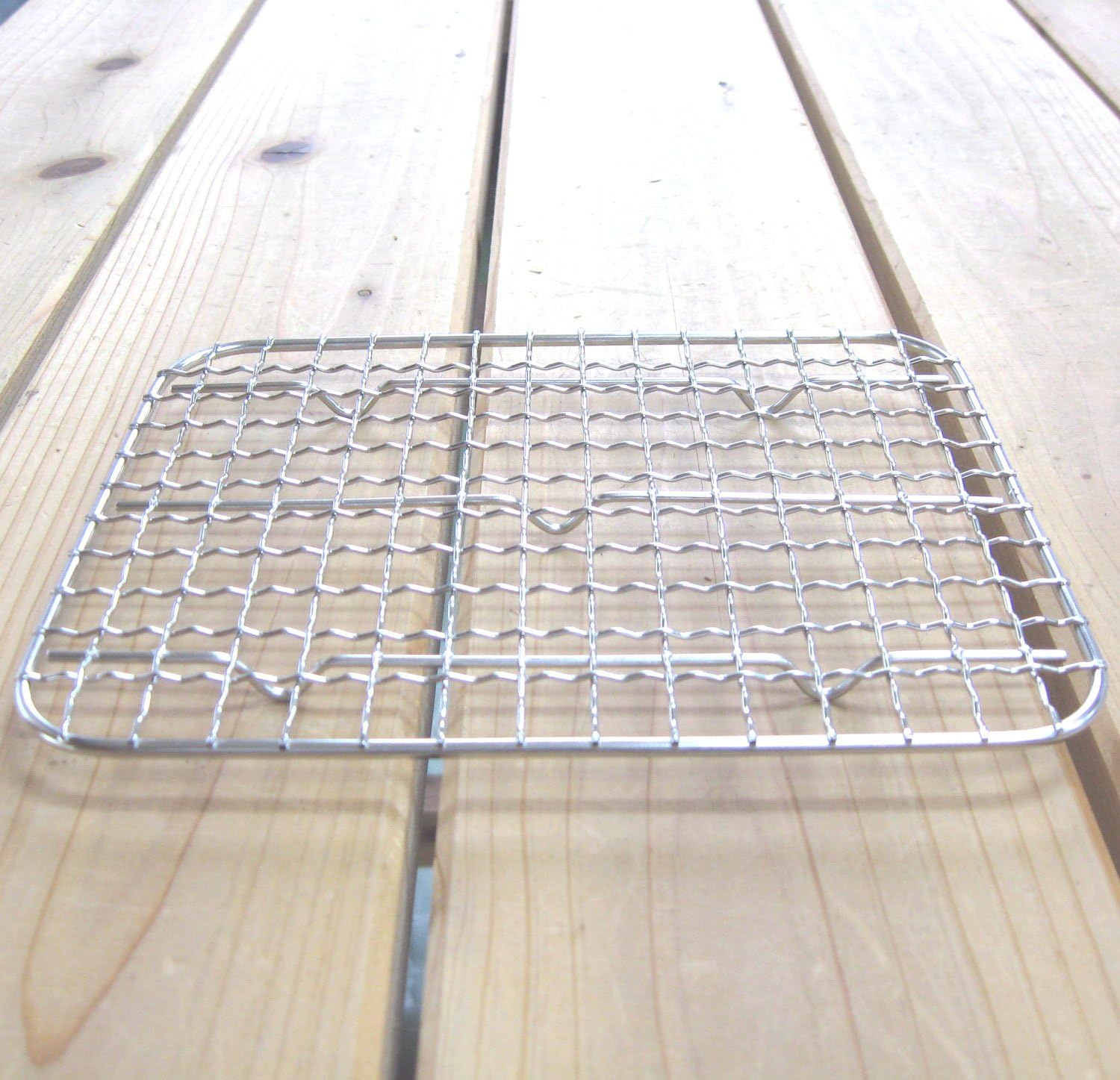 Nagao Tsubamesanjo Square Tonkatsu Net, 8.3 X 6.5 Inches (210 X 166 Mm), 18-8 Stainless Steel, Made in Japan image number 1