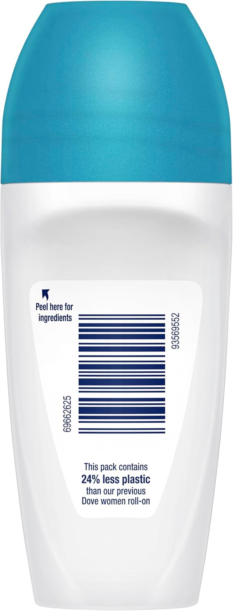 Dove Dove Advanced Care Go Fresh Anti-Perspirant Deodorant Roll-On for 48 Hours of Protection Pear and Aloe Vera Scent with 1/4 Moisturising Cream and Caring Oil 50 Ml