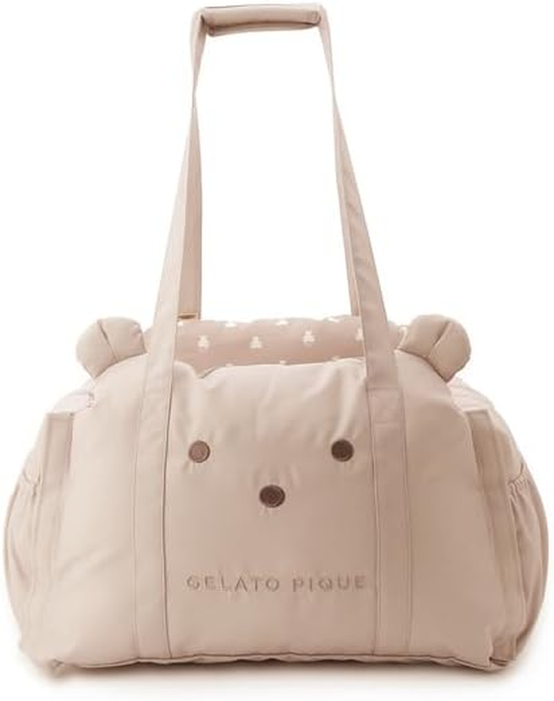 Gelato Pique Cat & Dog PAGB249097 Beg F Bear Motif Drive Bed, Beige, Beg, F