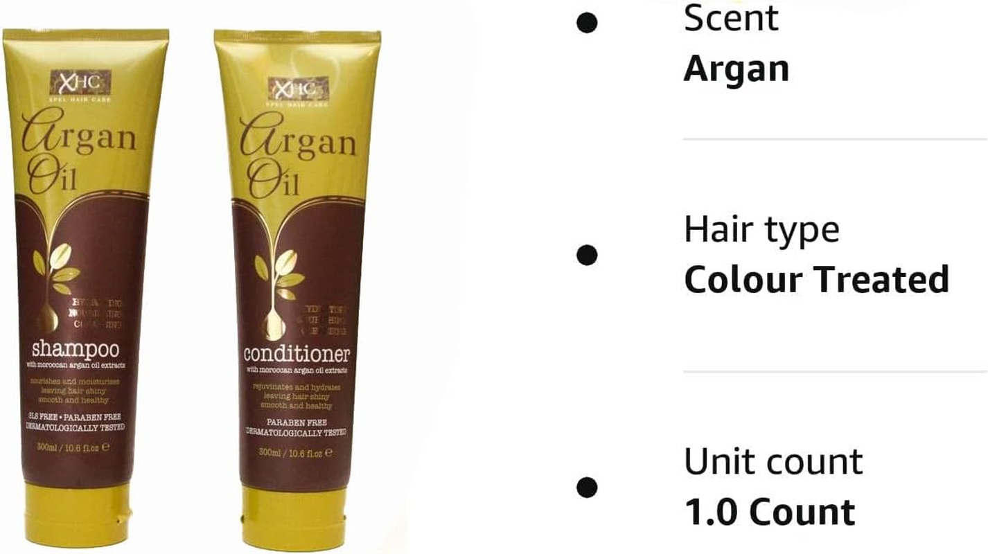 ARGAN OIL Shampoo & Conditioner Set LARGE 300Ml Each image number 1