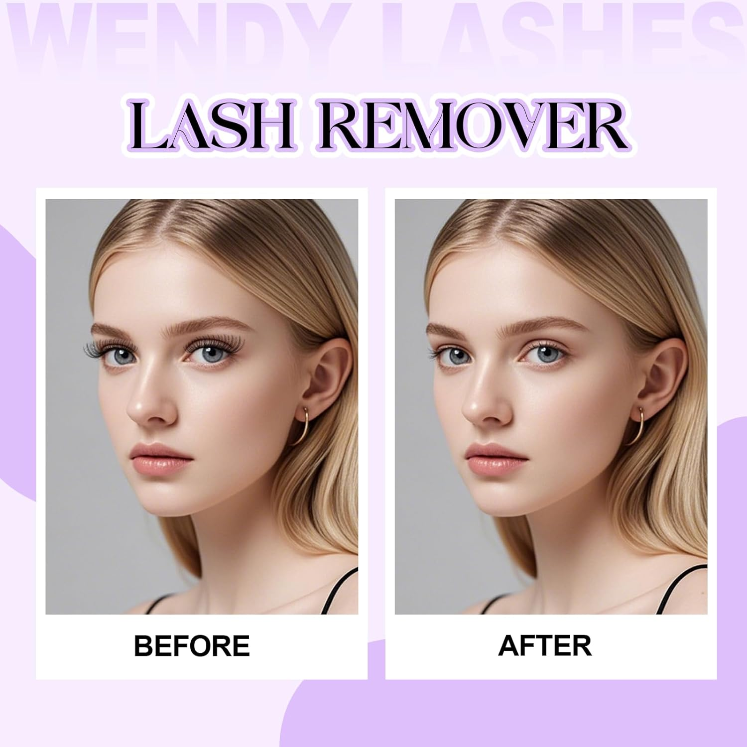 WENDY LASHES Eyelash Remover for Eyelash Extensions Low Irritation 10G Professional Fast Dissolving Glue Remover Cream for Sensitive Skin (Rose 10G) image number 6
