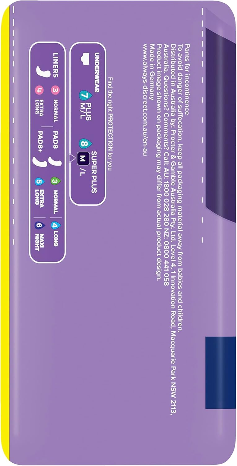 Always Discreet Underwear Night Pants, Normal 18 image number 6