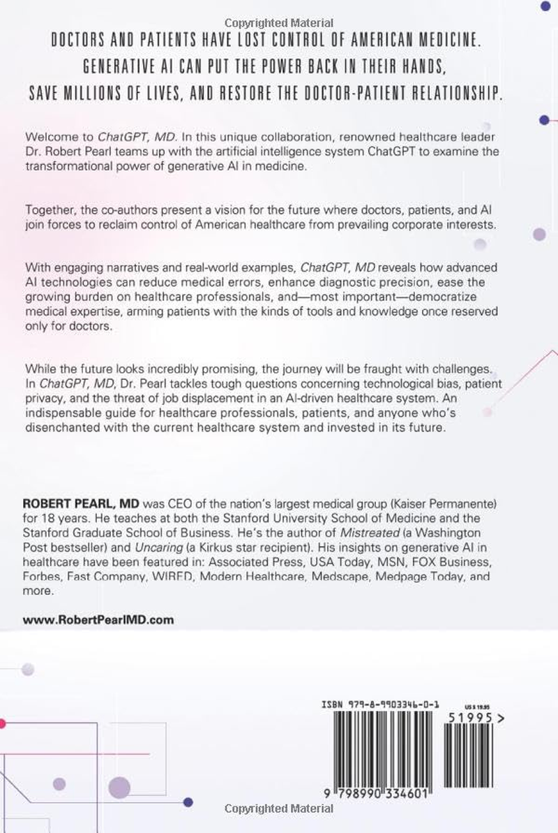 Chatgpt, MD: How Ai-Empowered Patients & Doctors Can Take Back Control of American Medicine image number 1