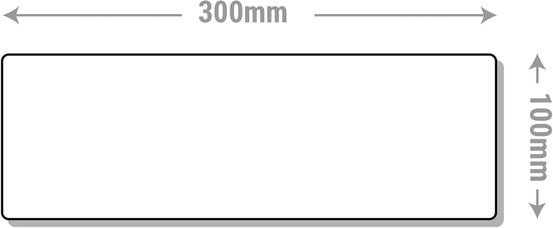 V Safety Baby Changing Facilities 300 X 100 Mm - 2Mm Rigid Plastic Safety Sign image number 1