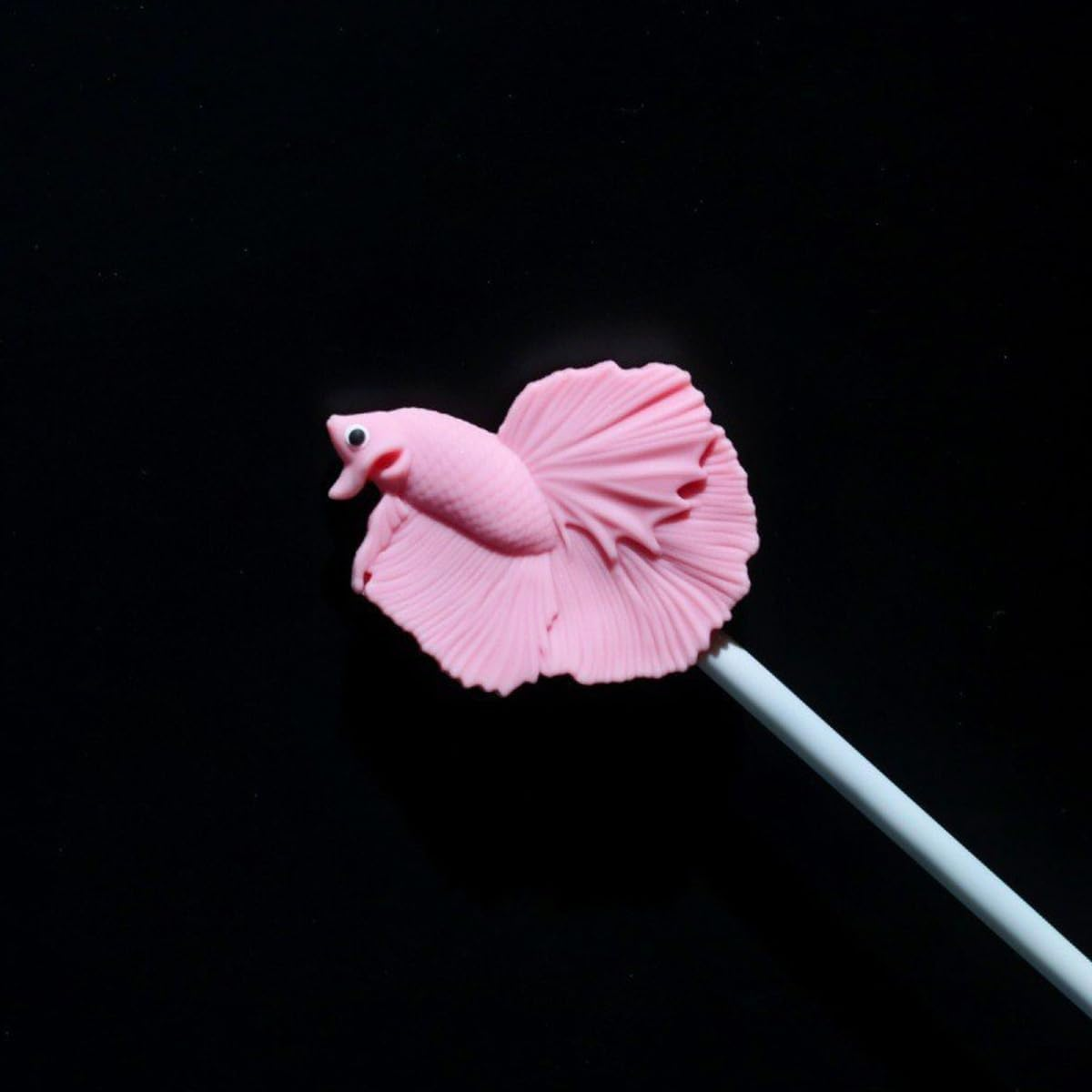 AIMALL Betta Fish Training Wand - Resin Betta Tail Training Stick for Aquariums, Natural Habitat Decor, Betta Fish Starter Kit image number 6