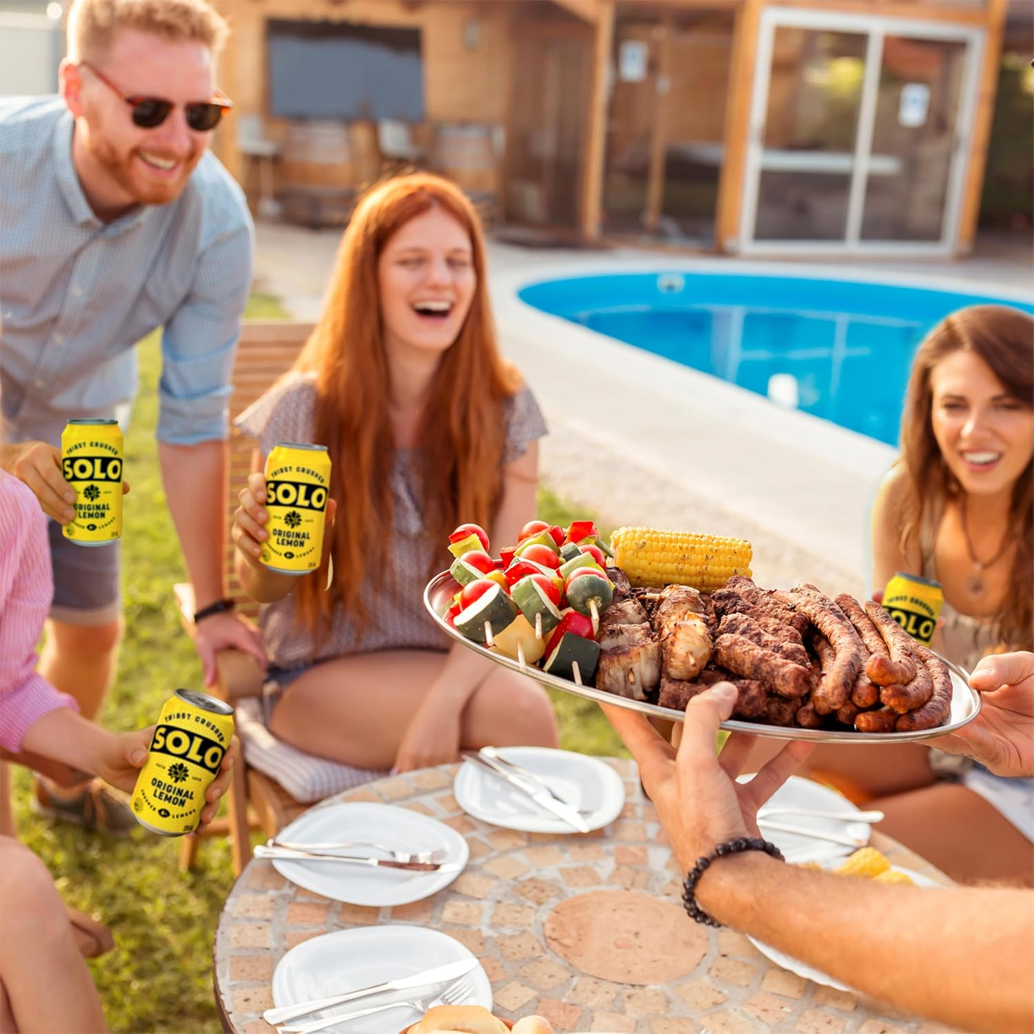 Solo Lemon Soft Drink Can, 10 X 375Ml image number 3