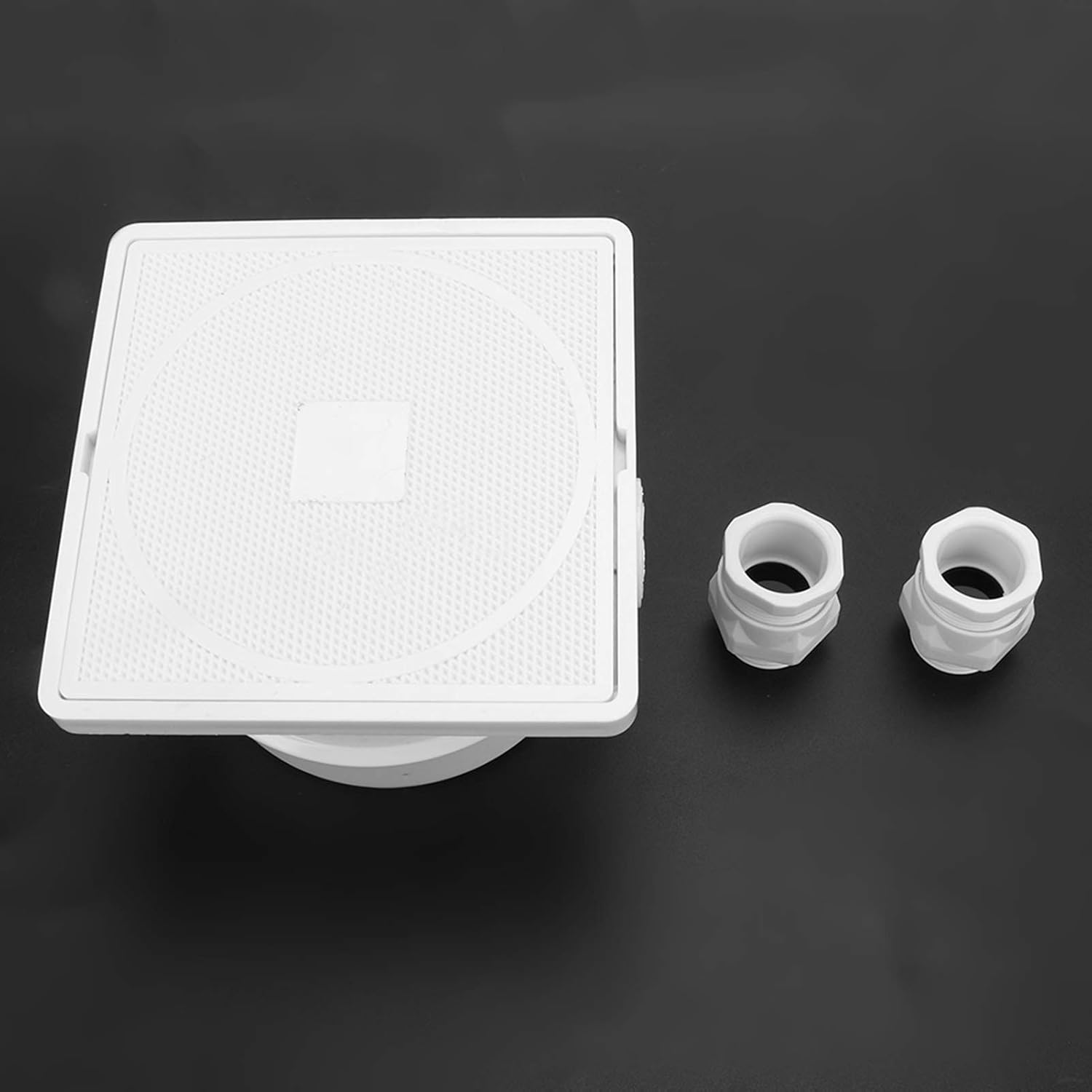 Underwater Light Junction Box Replacement Waterproof round Pool Pond with Cover Various Pool Lighting Systems Easy Installation Material for In-Ground Above-Ground Pools Decorative Ponds Swimming Pool