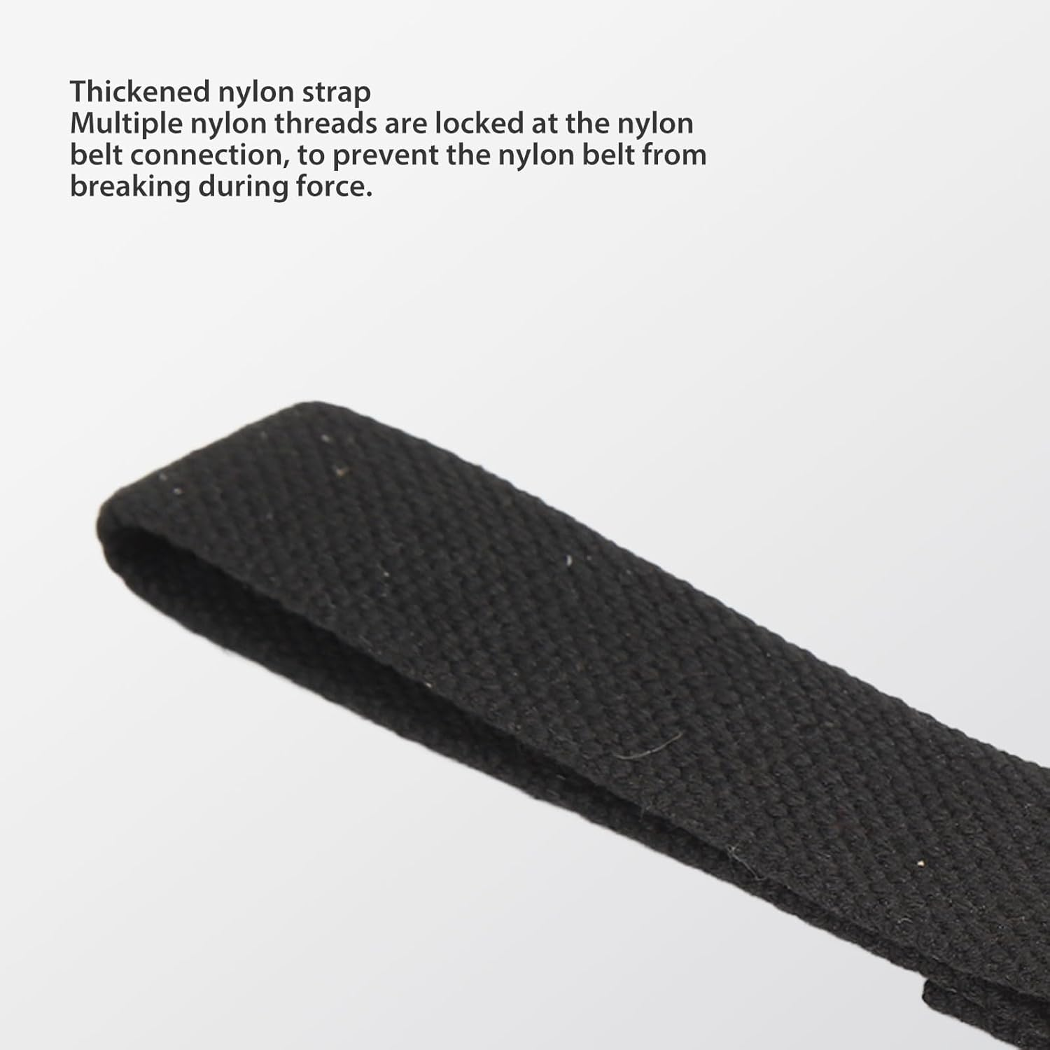 Professional Grade Adjustable Nylon Oil Filter Strap Wrench 1/2 Drive - Strap Wrench Heavy Duty, Chrome-Plated Steel Construction, up to 120Mm Filters for Finally Engine Maintenance Black