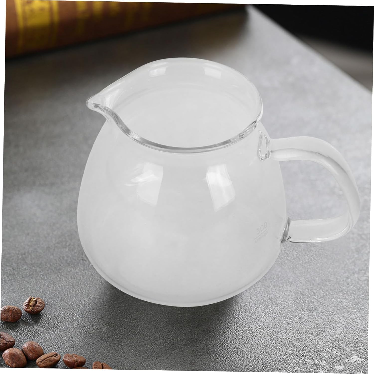 TEHAUX Glass Coffee Pot Manual Pour Pot Glass Serving Pitcher for Tea Serving Coffee Decanter Small Server for Home Use image number 4