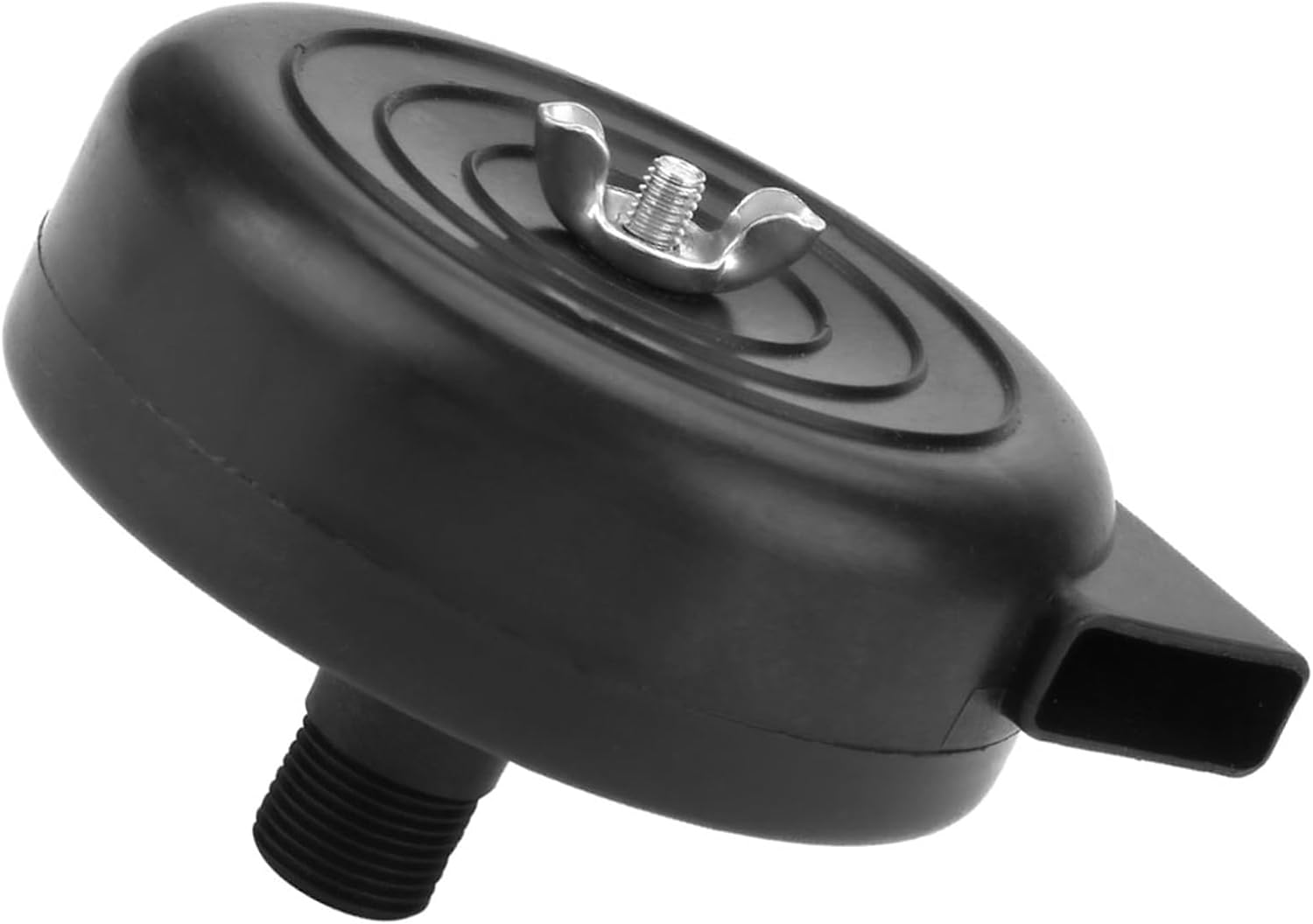 Changor Muffler, 3/8PT 16Mm Plastic Snail Design Eliminates Aerodynamic Noise Allows Airflow, Muffler, Suitable for Boilers Exhaust Ports Air Compressors, Black, 16Mm image number 3