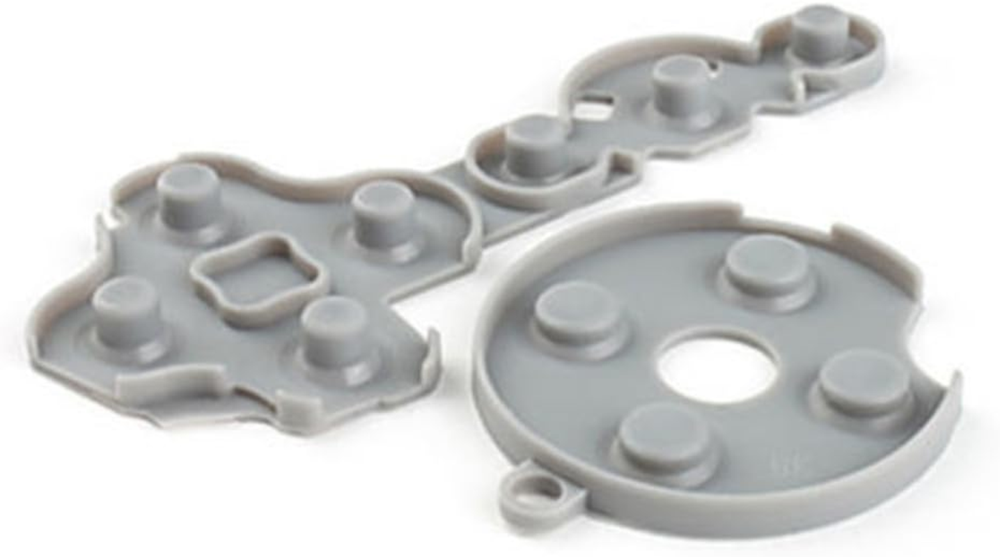 2 Set Silicone Conductive Rubber Pads for Xbox 360 Controller Buttons Repair Replacement Part image number 1