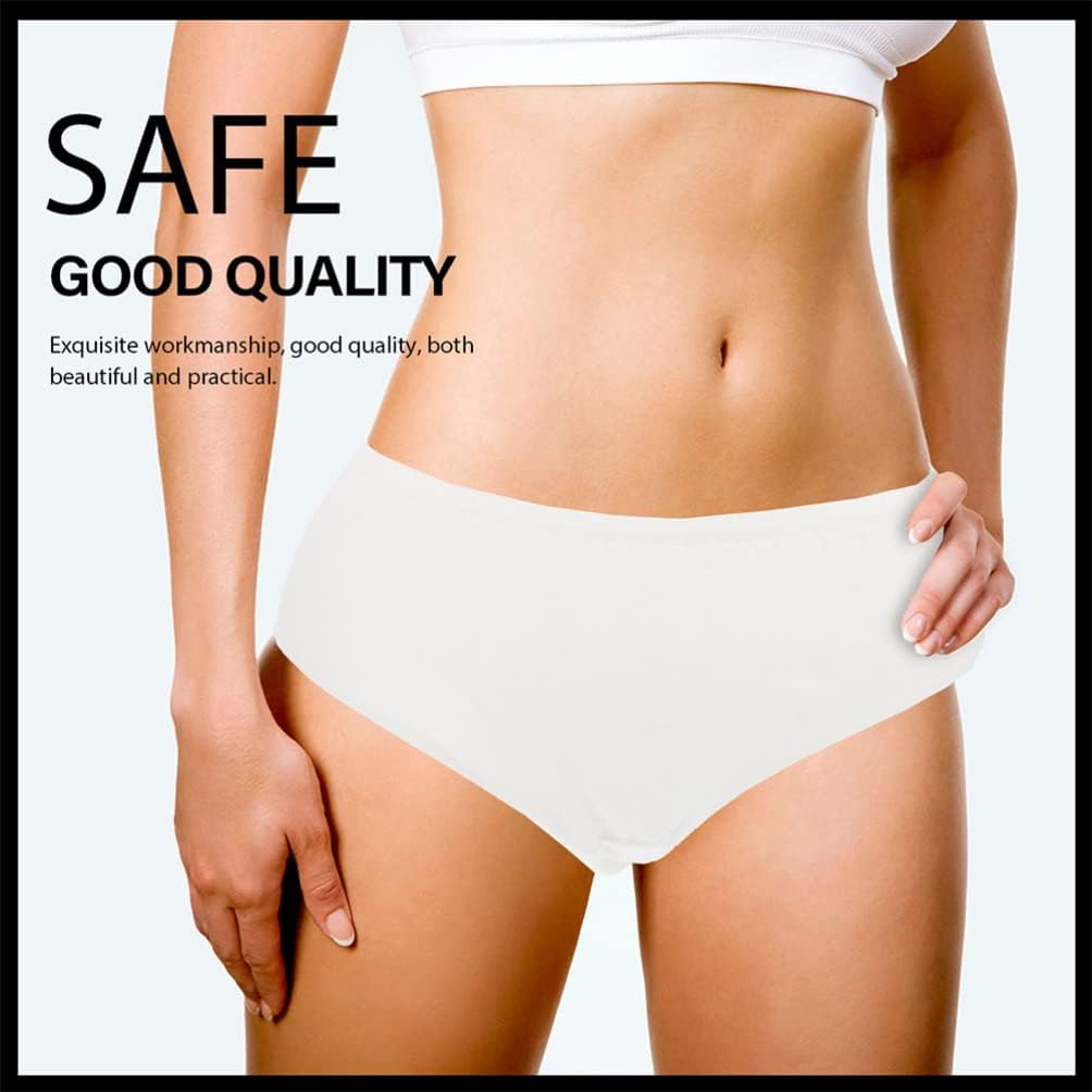 Underwear Pack 5Pcs Seamless Maternity Underwear Disposable Cotton Briefs Postpartum Briefs Comfort Fit image number 4