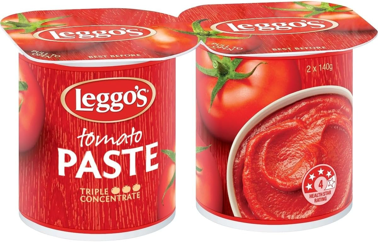 Leggo'S No Added Salt Tomato Paste 2 X 140 G image number 4