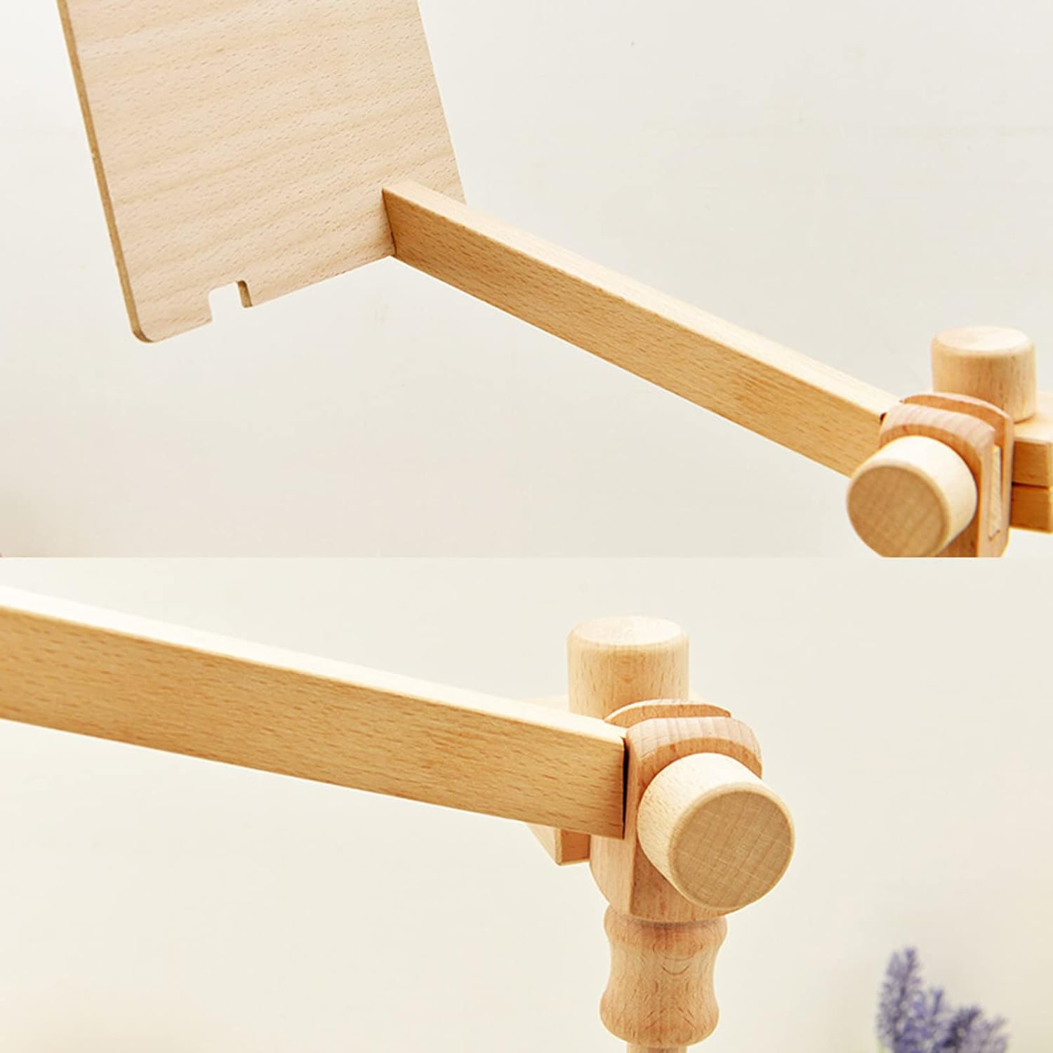 Fantasyday Embroidery Stand, Adjustable Embroidery Hoop Holder, Cross Stitch Stand with 1PCS Embroidery Hoops