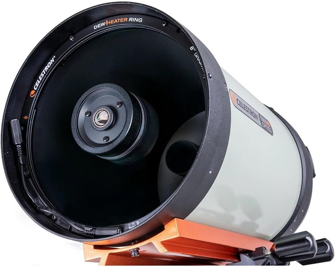 Celestron - Dew Heater Ring - Aluminum Dew Prevention - Compatible 8'' Schmidt-Cassegrain, Edgehd, RASA Telescope, Black, 94051 image number 4