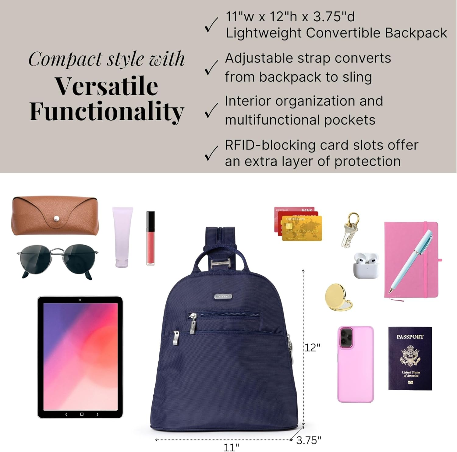 Baggallini Essential Convertible image number 6