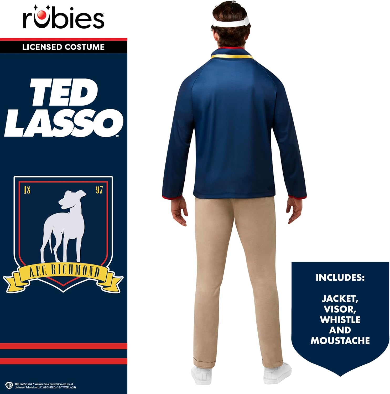 Ted Lasso Costume for Adults - Ted Lasso - Large