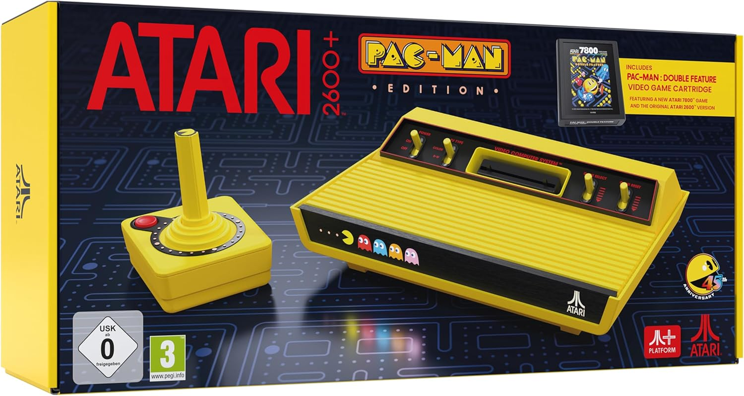 Atari 2600+ Console - Pac-Man Edition image number 2