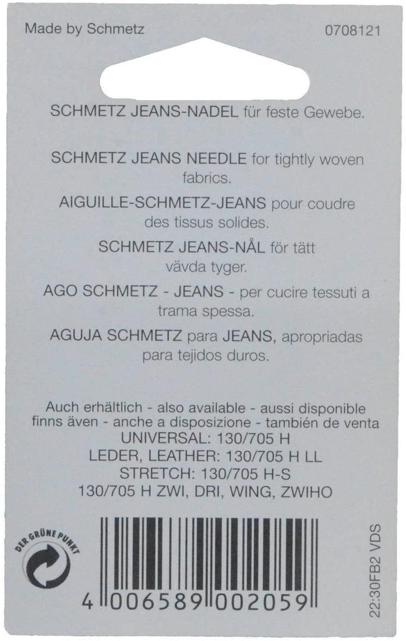 SCHMETZ CD Jeans Needle - 90 image number 1