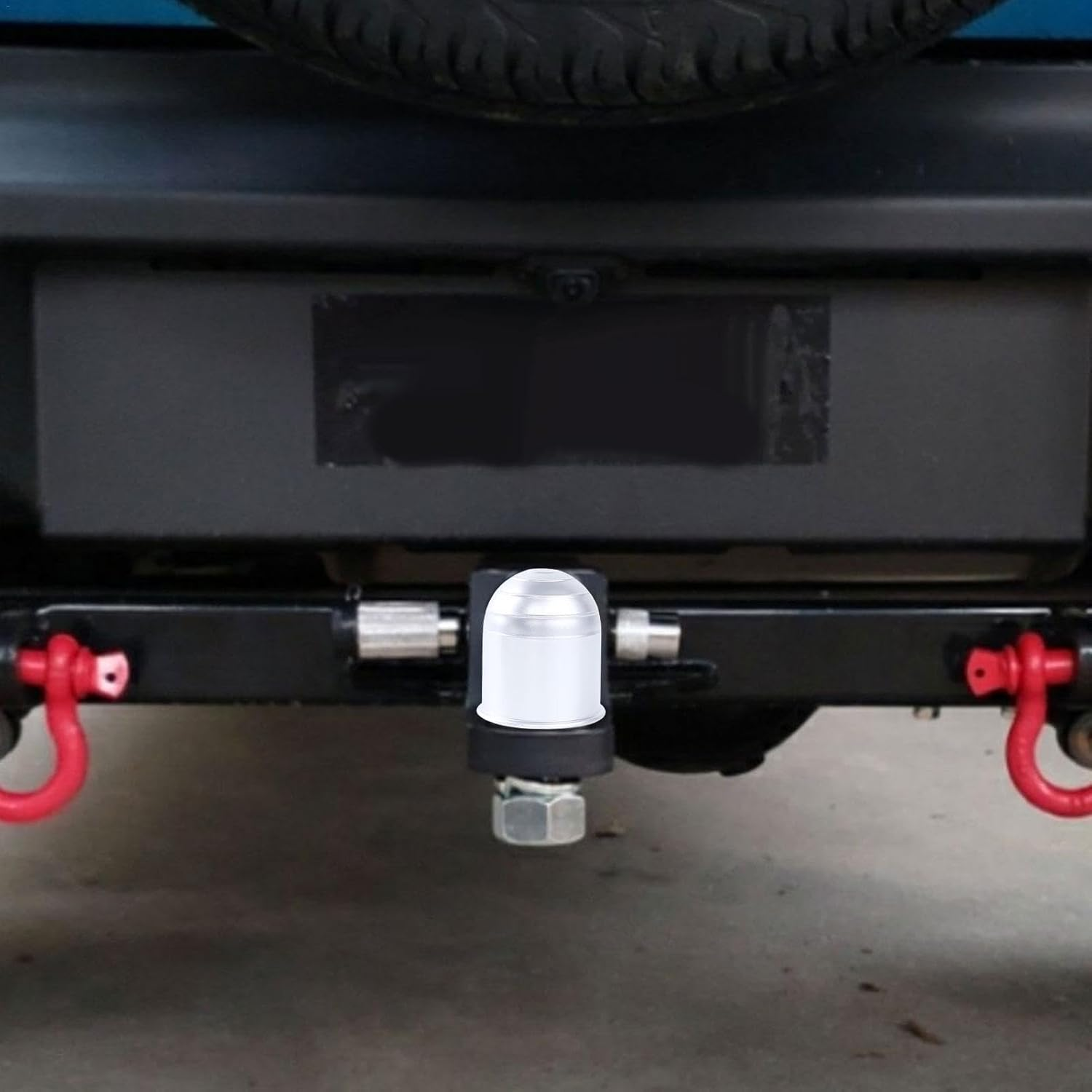 Tow Ball Cover Cap,Trailer Hitch Ball Cover,Hitch Caravans Trailer Towball Protector,Un Iversal Hitch Caravans Towball Protector Auto Tow Bar Ball Cover Cap for Car, Trailer, RV image number 2