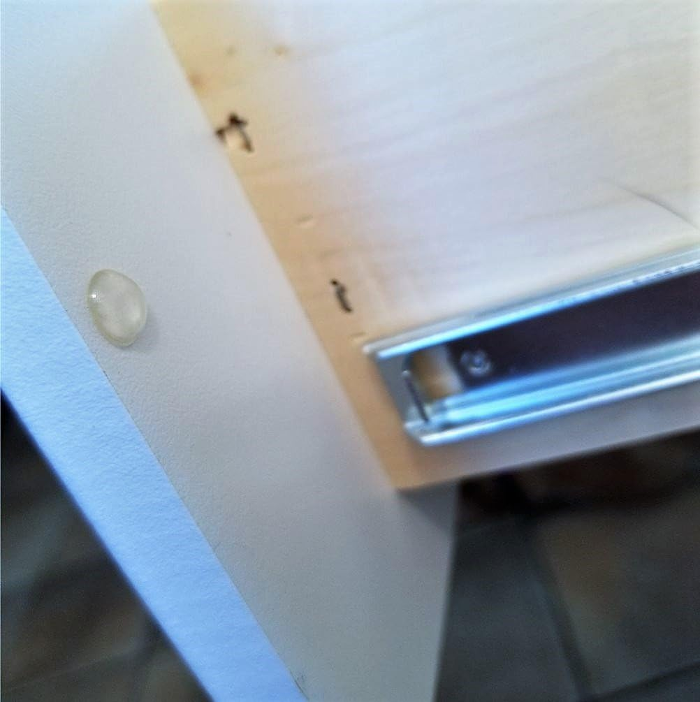 Hushbumps Ultra-Quiet Gel Bumpers. Made from Sound Dampening Polymer Gel. 104 Piece Value Pack Contains Cabinet Bumpers Door Bumpers Sliding Door Bumpers & Drawer Bumpers. Just Peel & Stick! image number 5