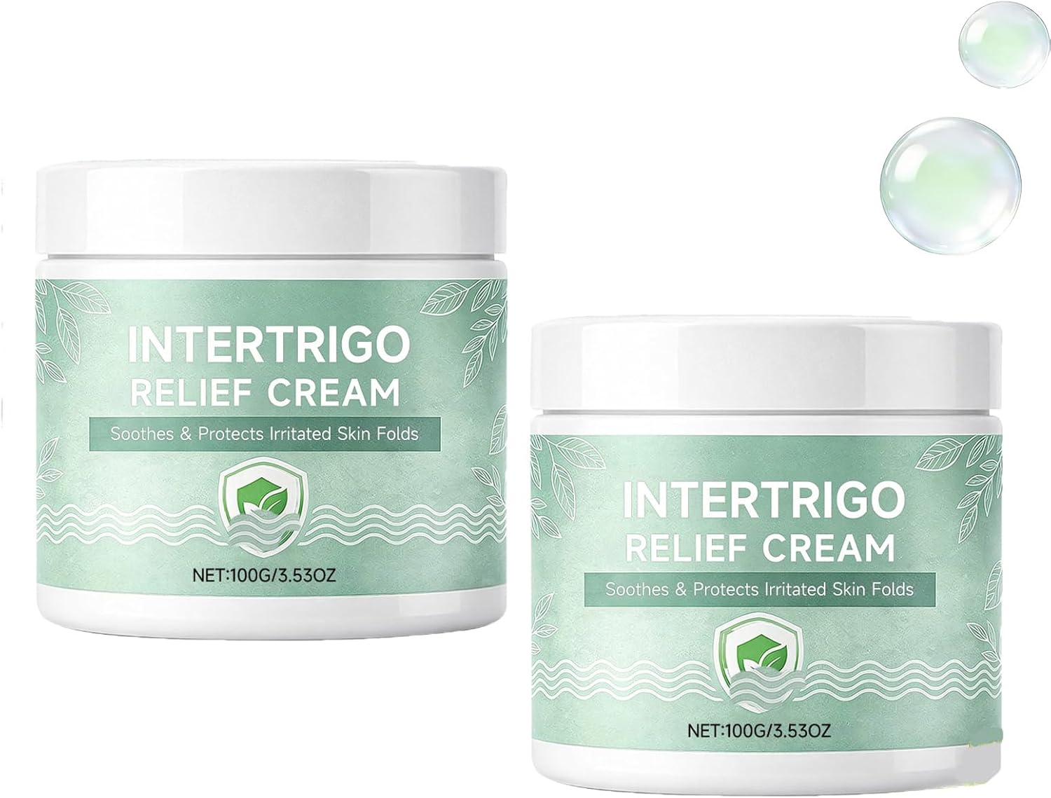 Skin Fold Barrier Cream for Moisture & Friction Protection, Fast-Drying Non-Greasy Formulation Supports Comfort in Friction-Prone Areas, Suitable for All Seasons (1 Pcs)