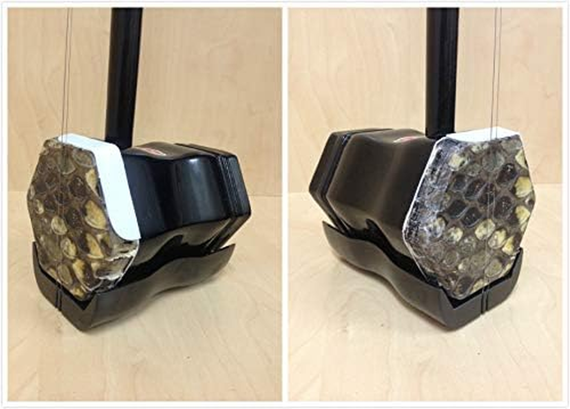 Chinese 2-Stringed Fiddle,Erhu, Solid Timber Body,Neck + Foam Case, Extra String image number 3