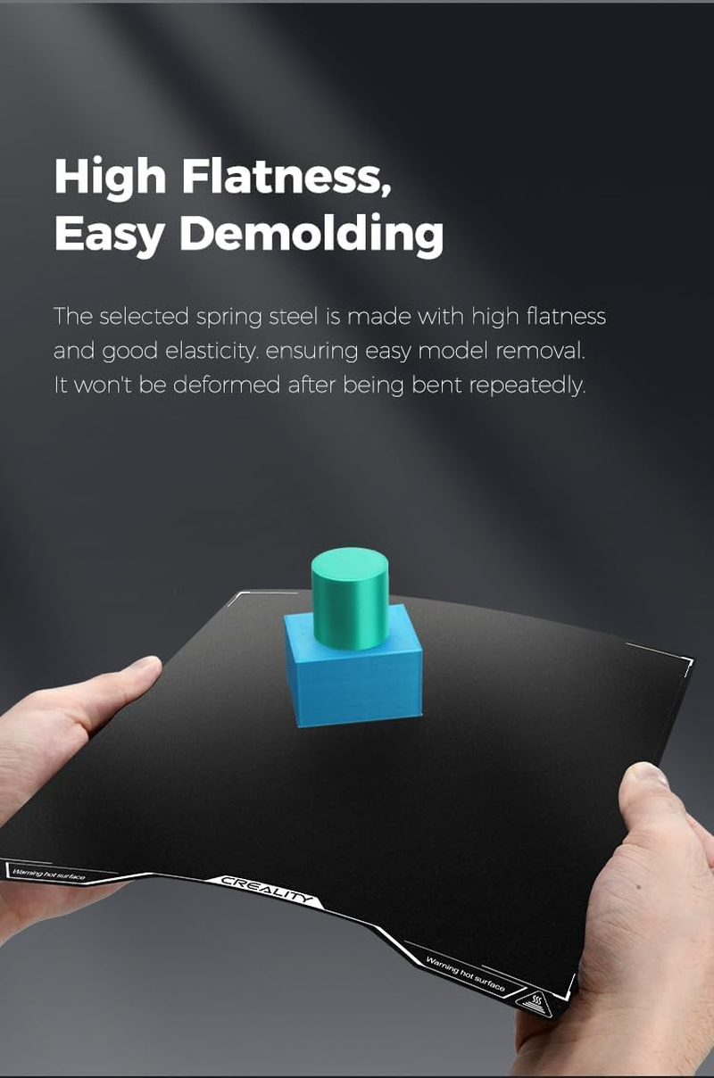 Creality Hi Epoxy Resin Build Plate (280 * 265Mm), without Magnetic Flexible Steel Plate, Excellent Adhesion, High Flatness, 3D Printer Platform for Creality Hi image number 6