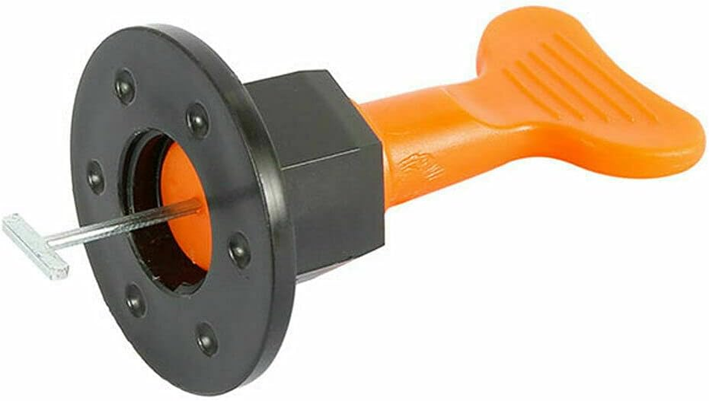 Costcom 50/200 Tile Leveling System Clips Levelling Spacer Tiling Tool Floor Wall Wrench Professional Floor & Wall Tile Leveler Spacer (200 PCS + 8 Wrenches) image number 6