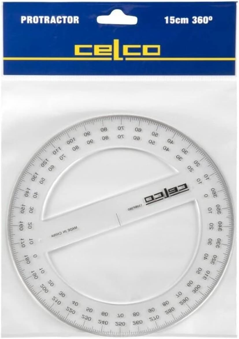 Celco 360 Degree Protractor, 15 Cm image number 2