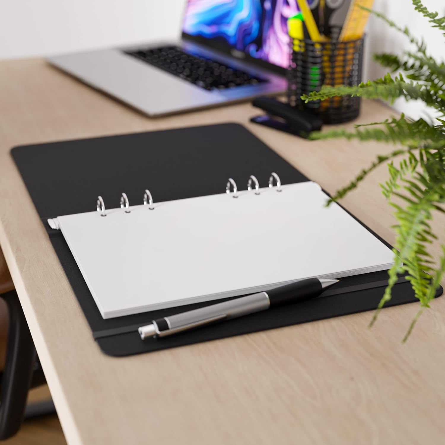 A5 Blank Paper - 250 Sheets - 6 Hole Punched for Filofax, A5 Planners, Organizers, and Binders - 100 GSM (24 Lb.) - 148Mm X 210Mm (5.83" X 8.27") image number 5