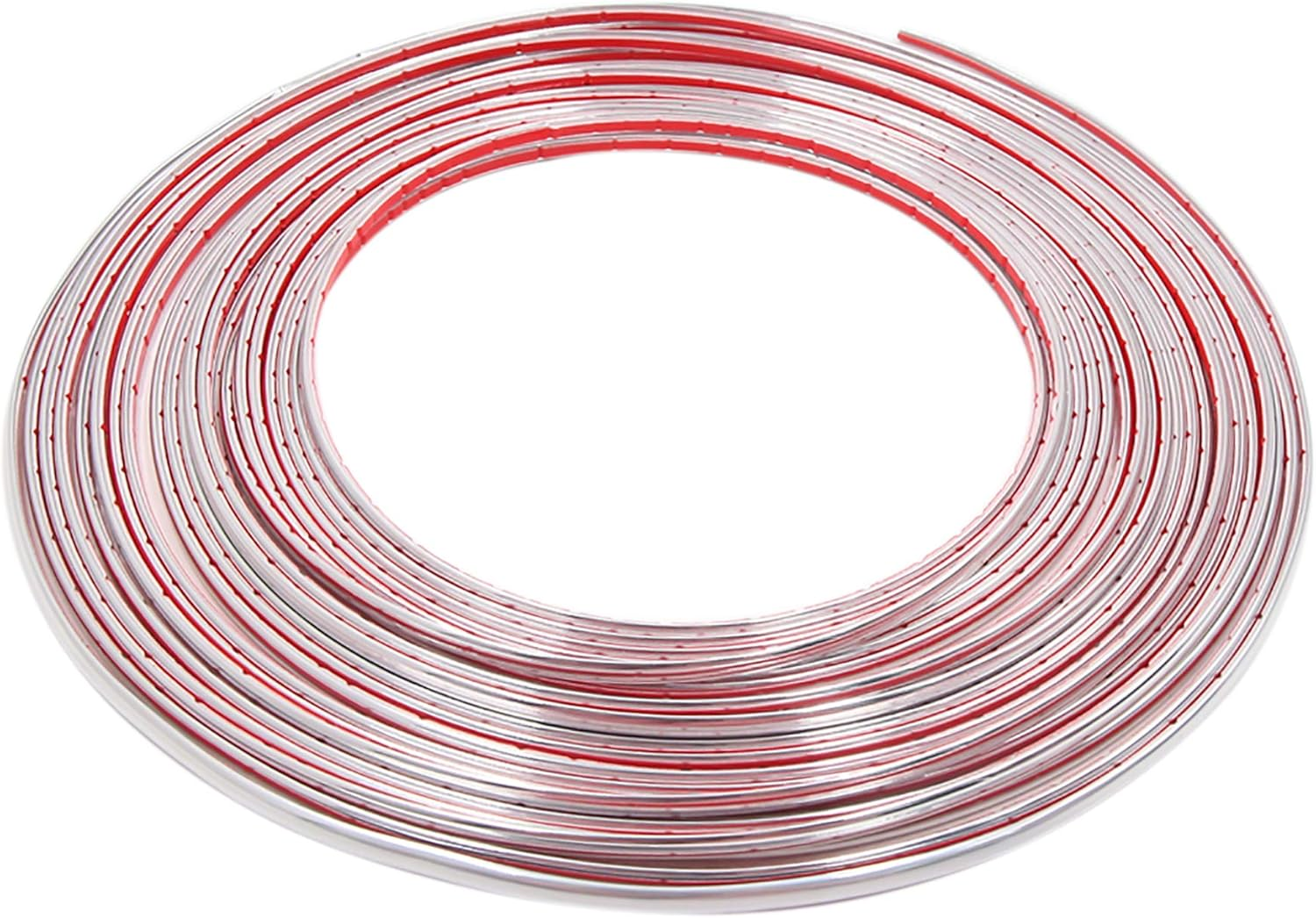 Uxcell 12.5M X 6Mm Chrome Trim Strip Car Door Edge Decoration Guard Protector