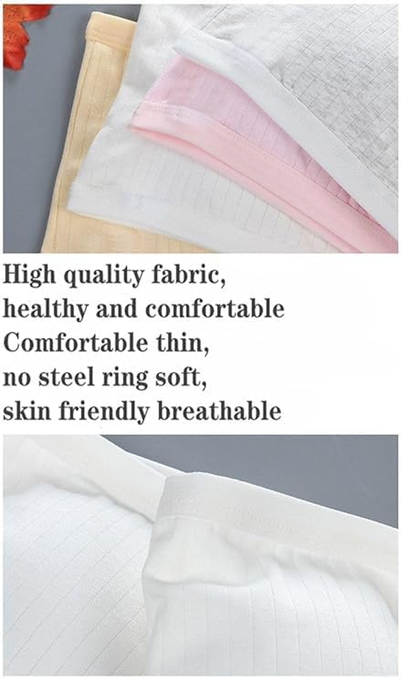 3Pack Girls Strapless Bandeau Bra，Seamless Girls Training Bras for Teens，Sports Tube Top Bra image number 1