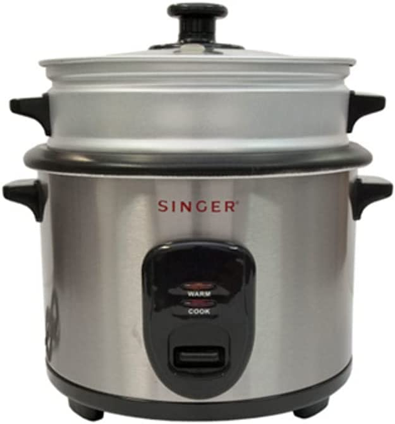 Singer Non-Stick Rice Cooker, 10 Cup/1.8 Litres Capacity