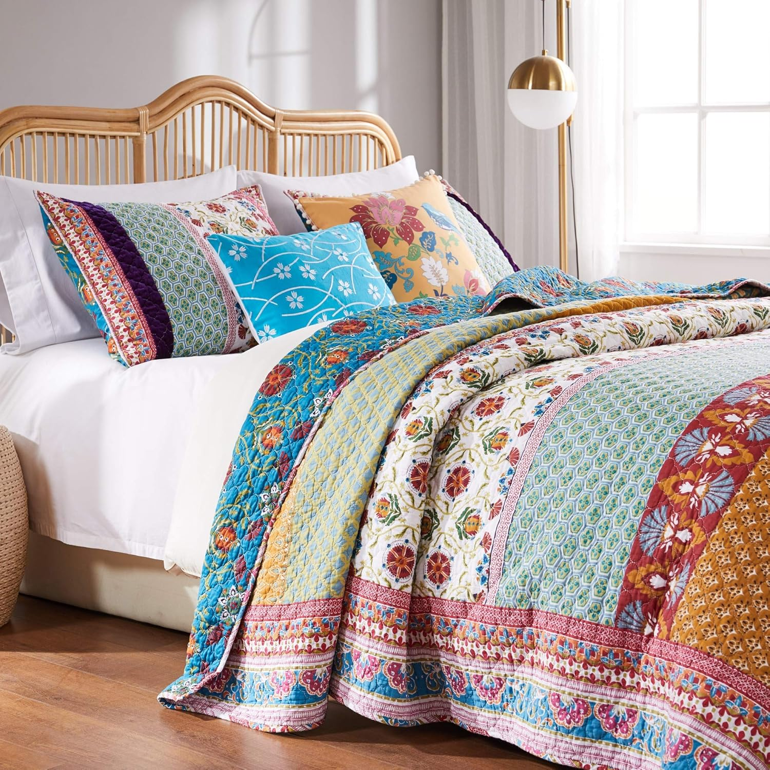 Greenland Home Fashions Thalia Quilt Set image number 5