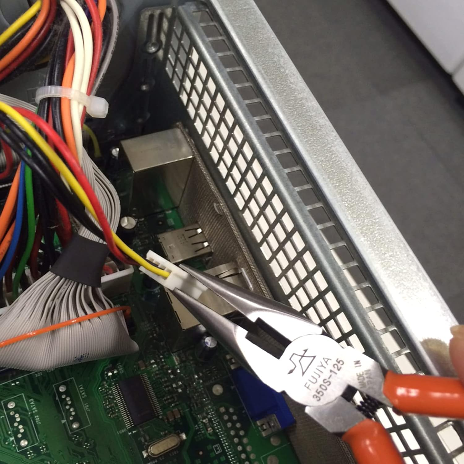 Fujiya 350S-125 Radio Pliers (With Spring) 4.9 Inches (125 Mm) - 150Mm, Spring Loaded image number 7