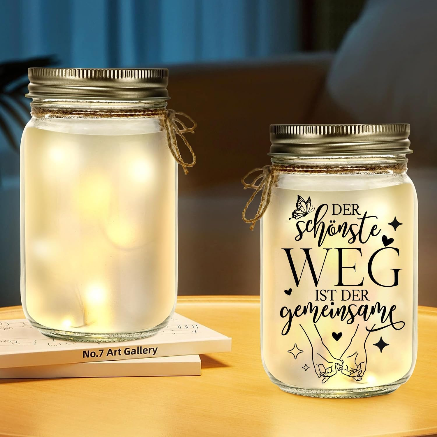 Kiimiipa Wedding Gifts for Bride and Groom, Wedding Gift LED Decorative Bottle, LED Bottle Light, Wedding Money Gift, Just Married Money Box, Wedding Gift Money, Gifts for Wedding image number 3