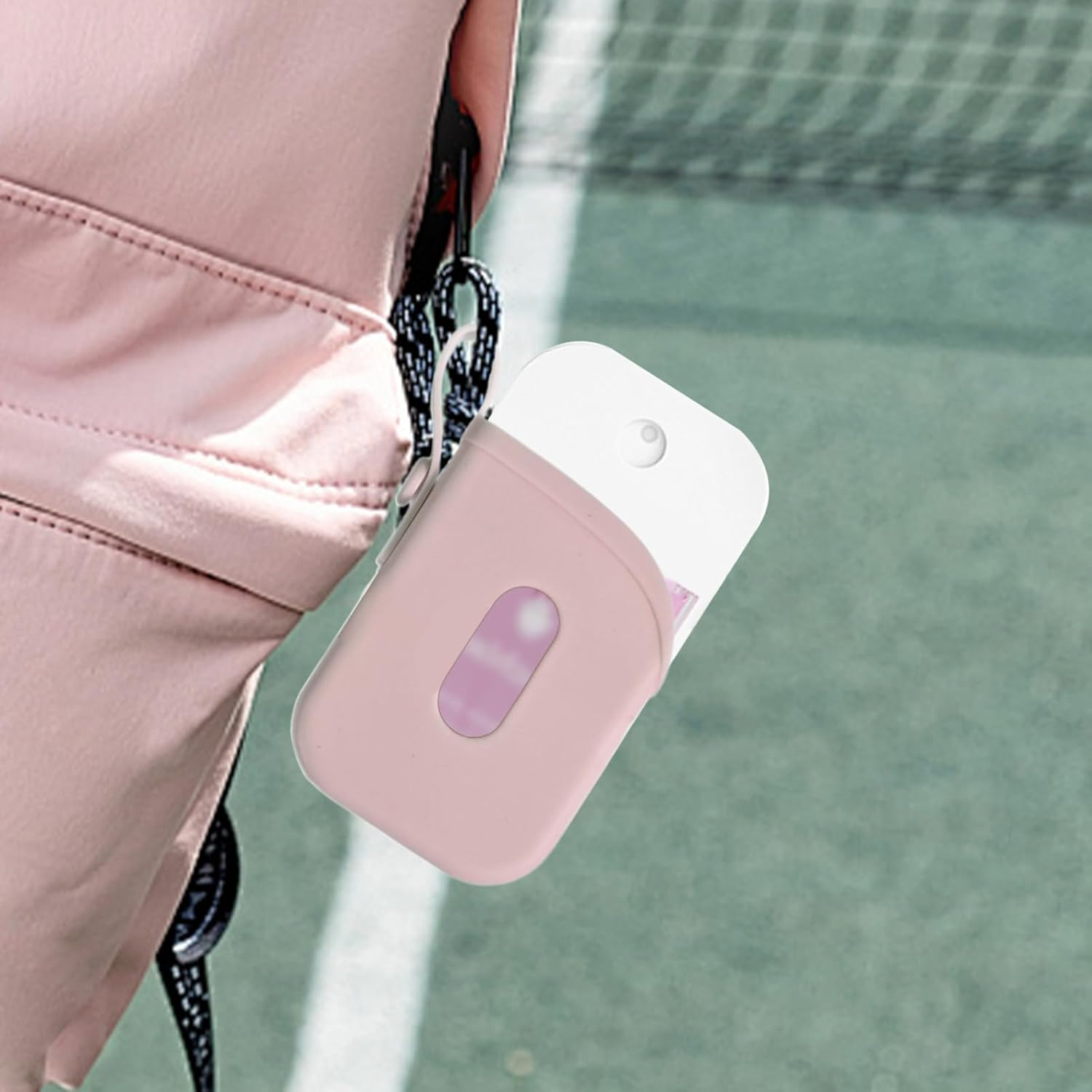 Spray Bottle Protective Case Silicone Case for Cosmetic Bottles Elegant Shockproof Travel Camping Daily Use image number 1