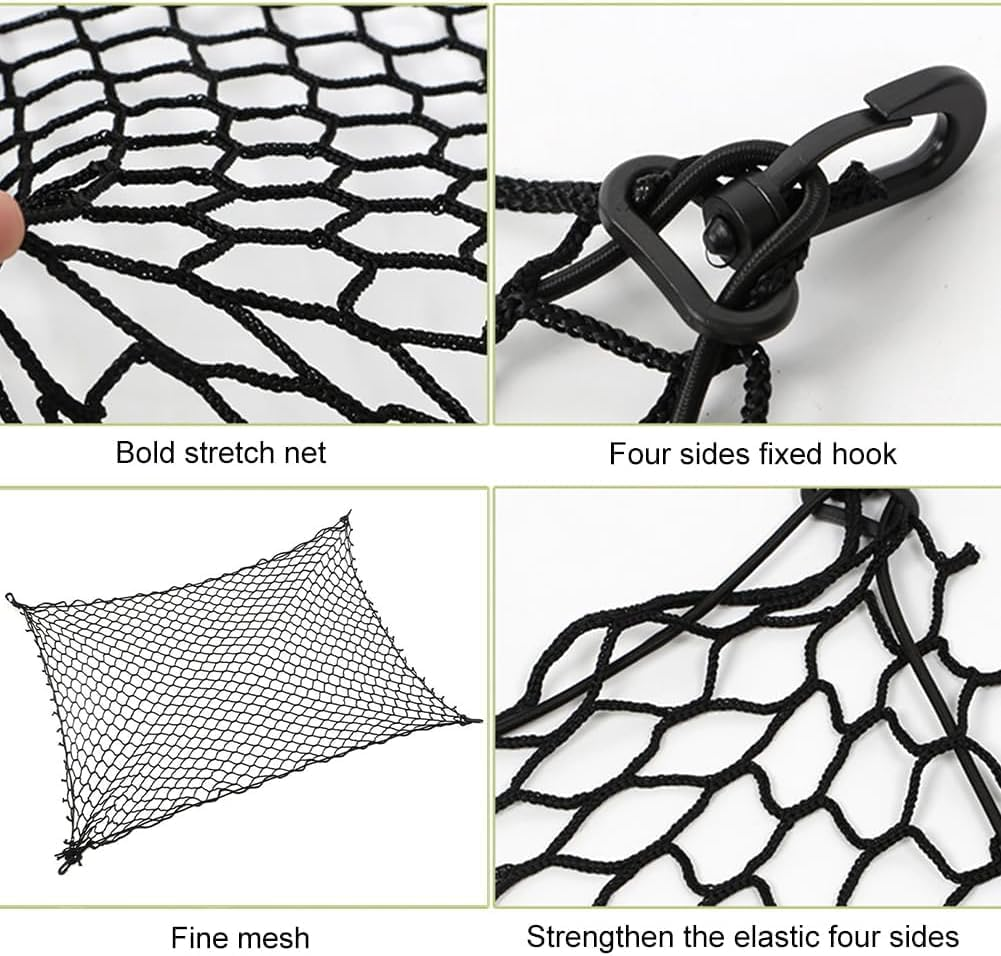 Pet Car Divider Back Seat Barrier Net, 1Pc Pet Dog Net Vehicle Barriers,Vehicle Gate Cargo Area Travel Trunk Mesh Net Screen Barricade,Dog Car Net Barrier Pet Barriers,Dog Car Net Barrier for SUV image number 6