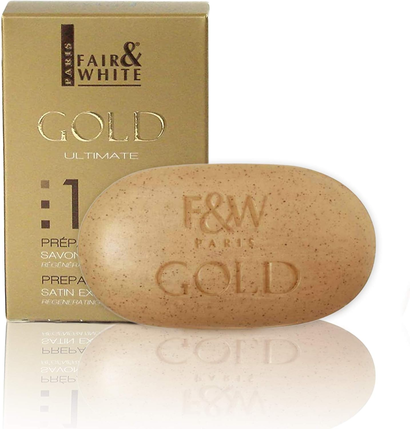 Fair and White Gold 1 Satin Exfoliating Soap 200 G