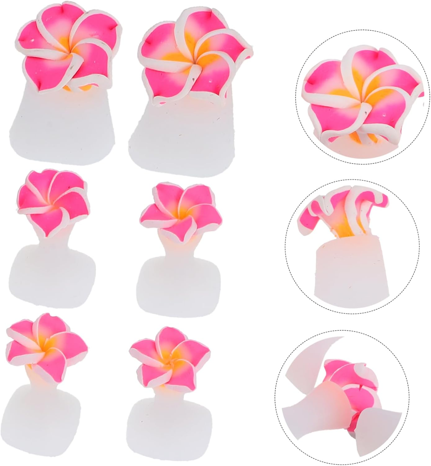 DONFAMDS 3Sets Toe Separators Nail Art Manicure Tools for Foot Care Toe Spacers Pedicure image number 6