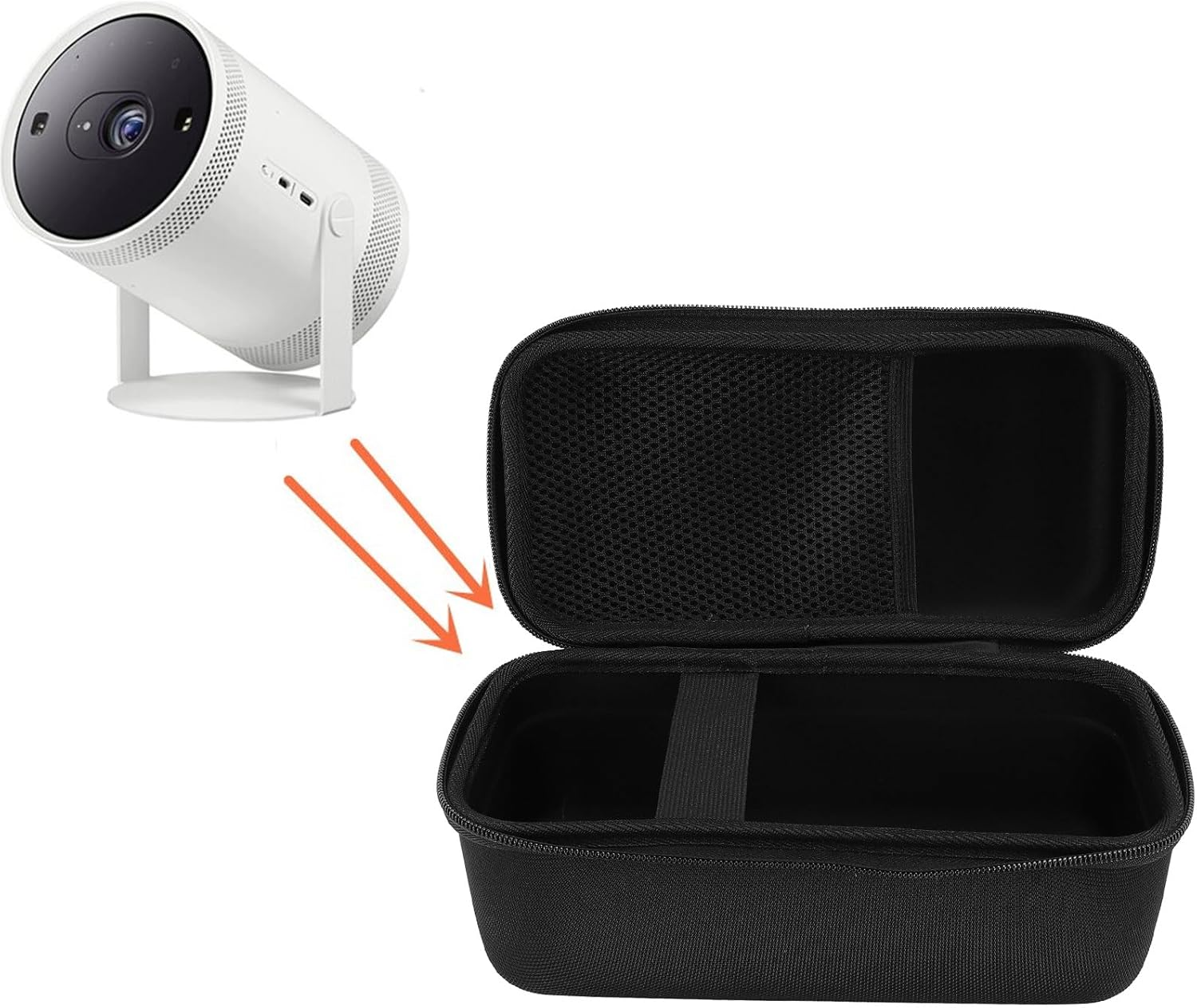 Carrying Case for the Freestyle Nebula, Capsule 3 1080P HY320 HY300, Portable EVA Hard Travel Case Protective Storage Bag image number 1